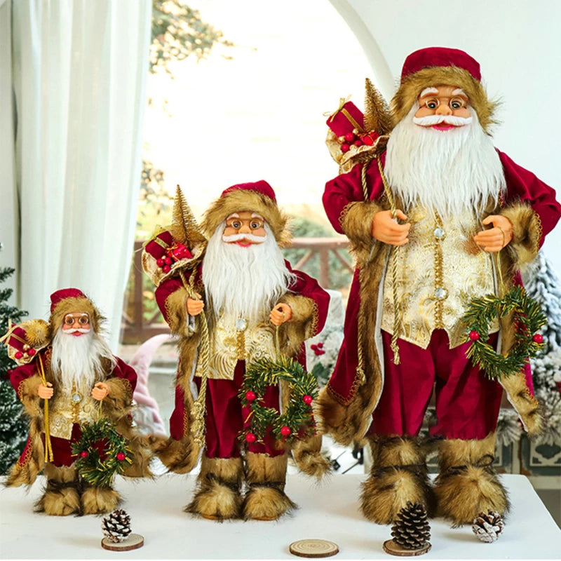 Boneco de Papai Noel 30cm – Decoração Natalina para 2023 e Presentes para Crianças